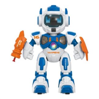 Robot Ods 40948 RADIOCOM Mars 16 R/C 2,4 GHz luci led Robotica (ord.min.1.00unità)