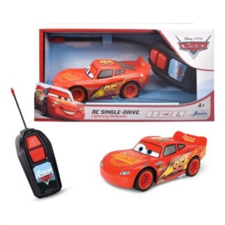 Radiocomando Jada 203081008ACT DISNEY CARS Saetta Mcqueen 27 MHz Rosso Mezzo radiocomandato (ord.min.1.00unità)