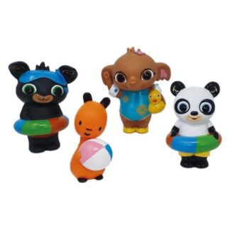 Gioco bagno Gioco bagno Ods 48700 BING Set 4 personaggi Pvc spruzza acqua (ord.min.1.00 unità)