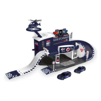 Stazione Carabinieri playset con mezzi Ods 41008 SILVER WHEEL Playset pista (ord.min.1.00unità)