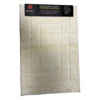 Tappeto bagno Tappeto bagno Amicasa YM5023 FRAME Art 36 Avorio (ord.min.1.00 unità)