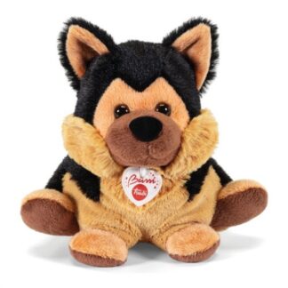 Peluche Peluche Trudi 18761 BUSSI Cane pastore tedesco Beige, Marrone e Nero (ord.min.1.00 unità)