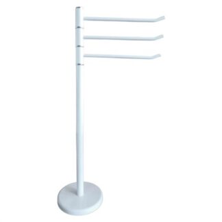 Piantana asciugamani a 3 bracci Mercury 84333 Bianco Piantana porta asciugamani (ord.min.1.00unità)