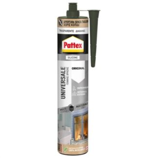 Silicone acetico Silicone acetico Pattex 3032791 Universale Eco Cart Trasparente (ord.min.1.00 unità)