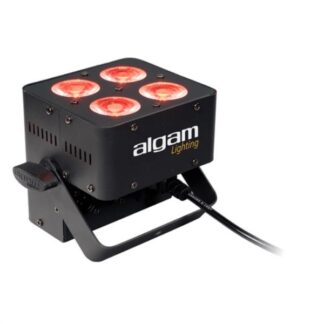 Effetti luce disc jockey Effetti luce disc jockey Algam Lighting 18700124 PAR 410 Quad Black (ord.min.1.00 unità)