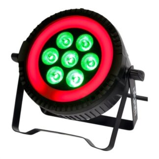 Effetti luce disc jockey Effetti luce disc jockey Algam Lighting 18700170 PARWASH 76 Ring Black (ord.min.1.00 unità)