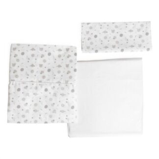 Set lenzuola culla Set lenzuola culla Chicco 09101130210990 NEXT2ME FOREVER Confetti (ord.min.1.00 unità)