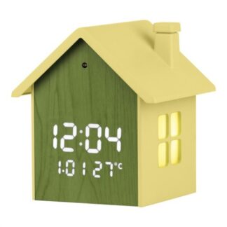 Sveglia Sveglia Lowell JD 9540Y Wooden Case Yellow (ord.min.1.00 unità)