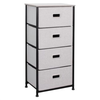 Cassettiera salvaspazio Cassettiera salvaspazio Amicasa 5L 203 4C in MDF rivestito Grigio chia (ord.min.1.00 unità)