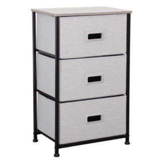 Cassettiera salvaspazio Cassettiera salvaspazio Amicasa 5L 202 3C in MDF rivestito Grigio chia (ord.min.1.00 unità)