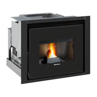 Caminetto incasso pellet Caminetto Extraflame 1290750 COMFORT P85 Plus 3 motori Black (ord.min.1.00 unità)