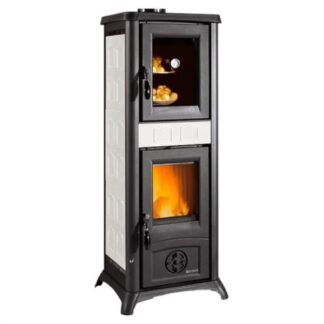 Stufa legna Stufa legna Nordica 3009301 GEMMA FORNO 16 Ceramica White (ord.min.1.00 unità)