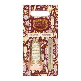 Creme mani Crema mani Panier des Sens Panier des sens set natalizio 25 geranio (ord.min.1.00 unità)