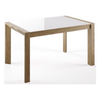 Tavolo Tavolo Linea 88 52MNW140 06MF6688 NEW MILANO Rovere cadiz e Vetro bian (ord.min.1.00 unità)