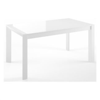 Tavolo Tavolo Linea 88 52MNW140 06806688 NEW MILANO Bianco opaco e Vetro bian (ord.min.1.00 unità)