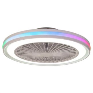Ventilatore soffitto con luce Mantra 7861 GAMER Big RGB White Ventilatore soffitto con luce (ord.min.1.00unità)