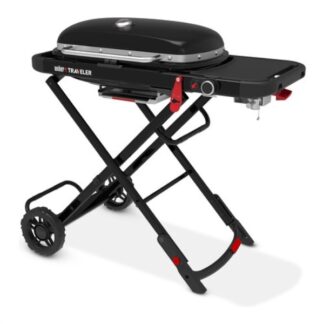 Barbecue Barbecue GPL Weber 1501745 TRAVELER pieghevole Nero (ord.min.1.00 unità)