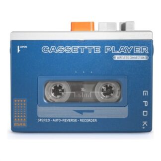 Lettore audio cassette Lettore audio cassette Big Ben BTTAPEBL EPOK Rewind+ Blue e Gray (ord.min.1.00 unità)