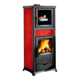 Stufa legna Stufa legna Nordica 3009900 ROSSELLA PLUS FORNO 165 Bordeaux (ord.min.1.00 unità)