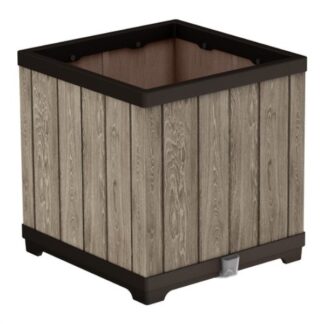 Fioriera Fioriera Keter K260788 SIGNATURE Knock Down Planter Square Ashwood (ord.min.1.00 unità)