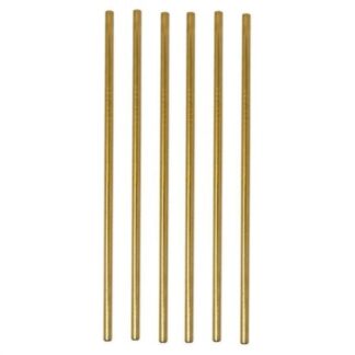 Set cannucce cocktail Set cannucce Ilsa 4578OR00IVV con scovolino Oro (ord.min.1.00 unità)