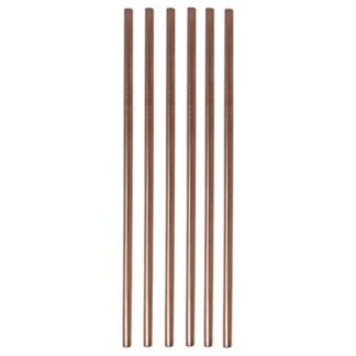 Set cannucce cocktail Set cannucce Ilsa 4578RA00IVV con scovolino Rame (ord.min.1.00 unità)
