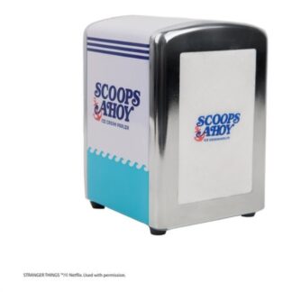 Gadget Gadget Cinereplicas STRANGER THINGS Set Dispenser di Tovaglioli Scoops (ord.min.1.00 unità)