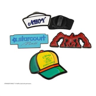 Gadget Gadget Cinereplicas STRANGER THINGS Set di 4 spille della terza stagio (ord.min.1.00 unità)