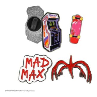 Gadget Gadget Cinereplicas STRANGER THINGS Set di 4 spille della seconda stag (ord.min.1.00 unità)