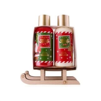 Set regalo Accentra Slitta mirtillo rosso Idee regalo prodotti da bagno (ord.min.1.00unità)