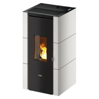Stufa pellet Stufa pellet Cadel 7025042 CRISTAL 7 T2 White (ord.min.1.00 unità)