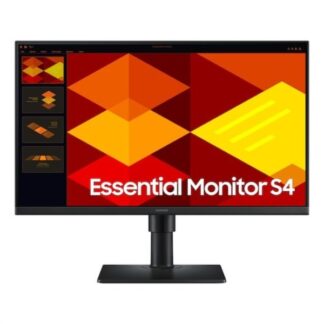 Monitor Monitor Samsung LS24D408GEUXEN ESSENTIAL S4 Black (ord.min.1.00 unità)