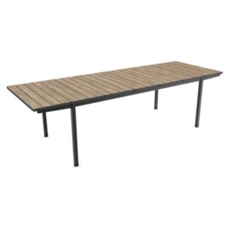Tavolo da esterno Tavolo da esterno Allibert 270948 PORTO Black e Ashwood (ord.min.1.00 unità)