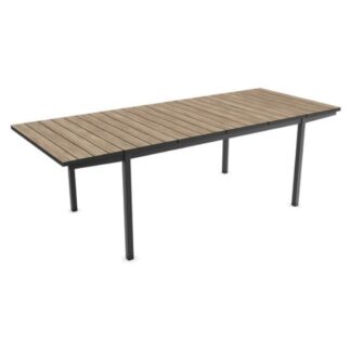 Tavolo da esterno Tavolo da esterno Allibert 270946 PORTO Black e Ashwood (ord.min.1.00 unità)
