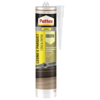 Silicone acrilico Silicone acrilico Pattex 2727606 Legno e Parquet Rovere scuro (ord.min.1.00 unità)