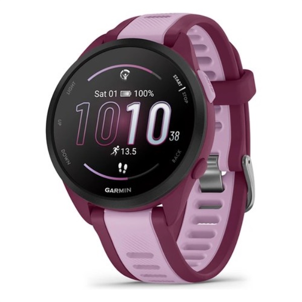 Smartwatch Smartwatch Garmin 010 02863 33 FORERUNNER 165 Music Berry e Lilac (ord.min.1.00 unità)