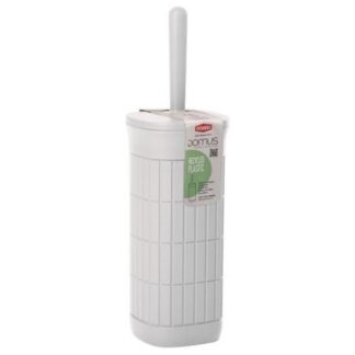 Porta scopino WC Porta scopino WC Stefanplast 90500 DOMUS HOME COLLECTION Bianco polver (ord.min.1.00 unità)