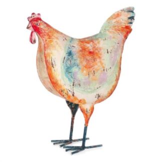 Accessorio decorativo Yes Everyday 0187418 NUNA Gallina Multicolor blu Accessorio decorativo (ord.min.1.00unità)