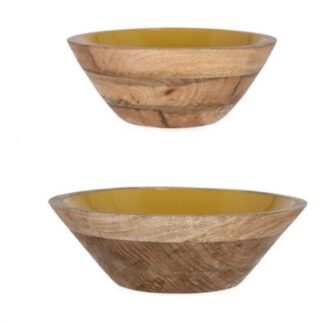 Insalatiera Insalatiera Yes Everyday 0550946 THARA Set 2 pz (25x10 e 30x14 cm) Nat (ord.min.2.00 unità)