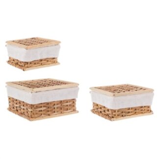 Set porta oggetti Set porta oggetti Yes Everyday 0402411 HOMELY con coperchio Natural (ord.min.4.00 unità)