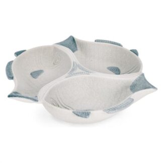 Accessorio decorativo Yes Everyday 0143450 ORTIGA Pesce Bianco e Blu Accessorio decorativo (ord.min.4.00unità)
