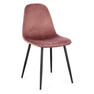 Sedia Yes Everyday 0734231 NEW IRELIA Nero e Rosa Sedia (ord.min.4.00unità)