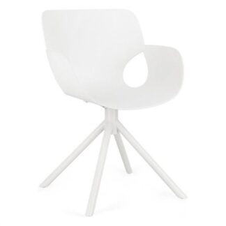 Sedia con braccioli Sedia Yes Everyday 0733556 LENNON Bianco (ord.min.1.00 unità)