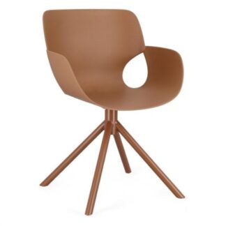 Sedia con braccioli Sedia Yes Everyday 0733558 LENNON Caramel (ord.min.1.00 unità)