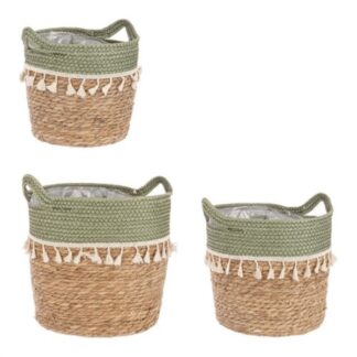 Set ceste Set ceste Yes Everyday 0411098 BRIDGET 2 manici Naturale e Verde (ord.min.3.00 unità)