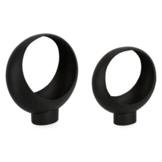 Set porta piante Set porta vasi piante Yes Everyday 0722910 KEYRA con base rialzata Ner (ord.min.2.00 unità)