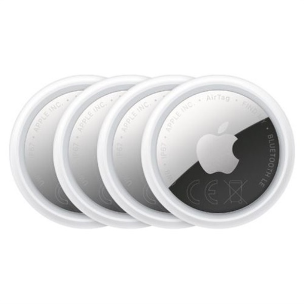 Smart tracker Smart tracker Apple MFEA4ZY A AIRTAG 2nd Generation 4 Pack White e Sil (ord.min.1.00 unità)