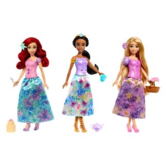 Bambola Bambola Mattel HTV84 DISNEY PRINCESS Spin & Reveal Assortito (ord.min.1.00 unità)