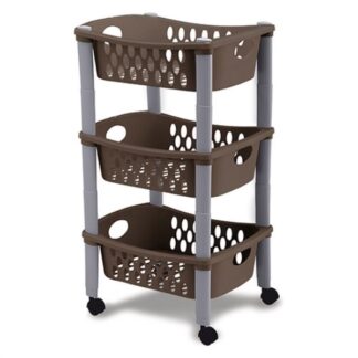 Carrello porta vivande Carrello porta vivande Stefanplast 50862 OTELLO Tortora (ord.min.1.00 unità)