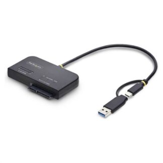 Adattatore computer Adattatore computer Startech.Com USB31CSAT3M2E NVMe e SATA a USB Black (ord.min.1.00 unità)